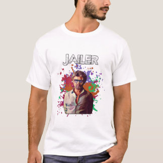 Camiseta Filme Jailer l Rajinikant Superstar l Tamil Movie