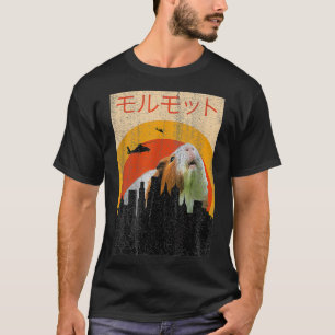 Camiseta Filme Japonês Poster Guiné Porco Vintage Horror
