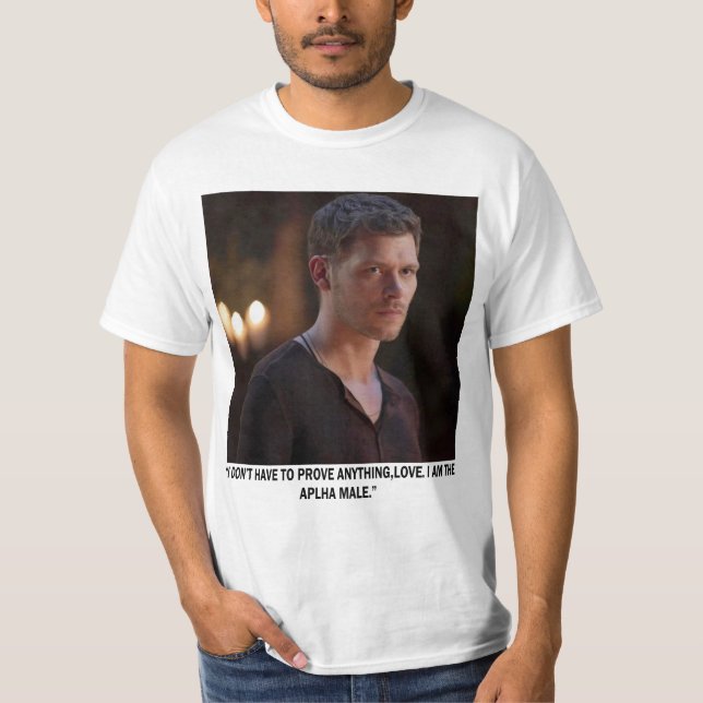 Camiseta filme klaus mikaelson (Frente)