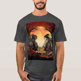 Camiseta Filme Kung Fu Luta Cena Ação T-Shirt