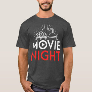 Camiseta Filme Lover Popcorn Cinema Night