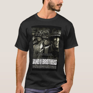 Camiseta Filme Minissérie Séries Antigas Guerra Filmes Dram
