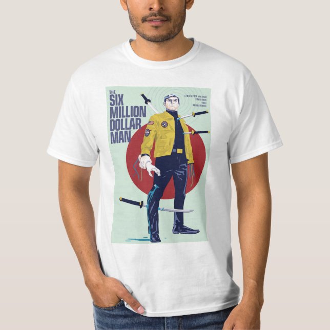 Camiseta Filme O homem de seis milhões de dólares (Frente)