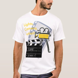 Camiseta filme ou tshirt das cineastas