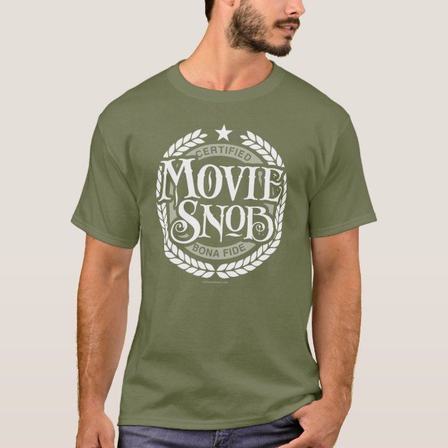Camiseta Filme Snob - amante de filmes engraçados (Frente)