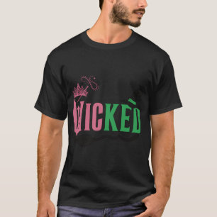 Camiseta Filme Wicked 2024 Rosa e Verde