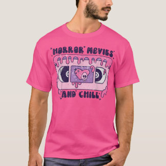 Camiseta Filmes De Horror E Vintage Chill Spooky S