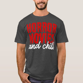 Camiseta filmes de terror