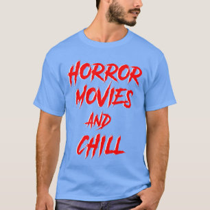 Camiseta Filmes de Terror E Ficar à ToaCrime Serial Killer