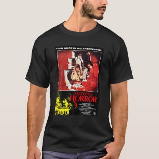 Camiseta Filmes de terror gráfico Poster Amityvilles C