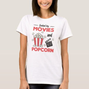 Camiseta Filmes De Ufolf E Filmes De Pipoca Em Cinema