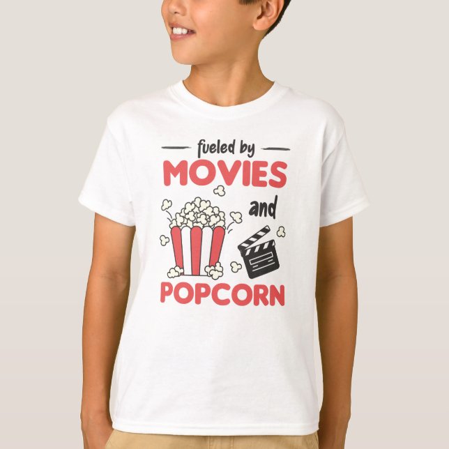 Camiseta Filmes De Ufolf E Filmes De Pipoca Em Cinema (Frente)