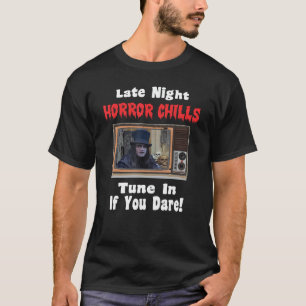 Camiseta Filmes Horrores Na TV com Hospedeiro Horror
