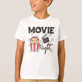 Camiseta Filmes Sobre Pipocas De Macaco Noite Doce Filmes S