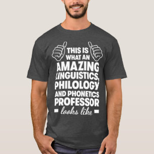 Camiseta Filologia Linguística e Fonética Professor3