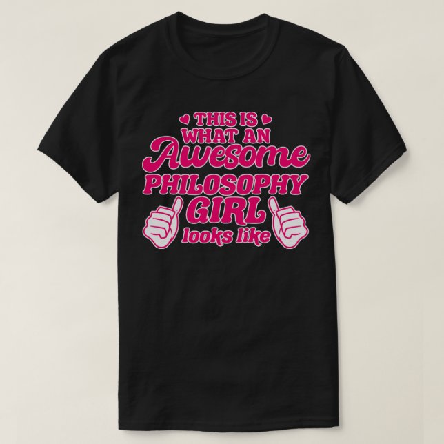 Camiseta Filosofia (Frente do Design)