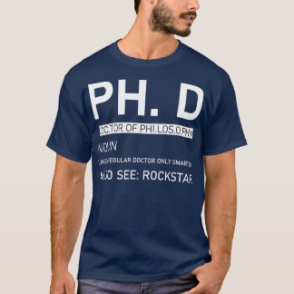 Camiseta Filosofia de doutorado 5