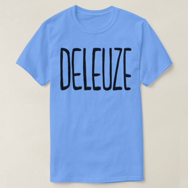 Camiseta Filosofia Deleuze (Frente do Design)