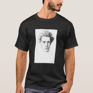 Camiseta Filosofia Existencial de Soren Kierkegaard Filosof