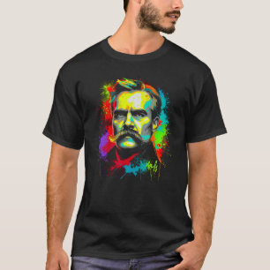 Camiseta Filosofia Friedrich Nietzsche Filósofo