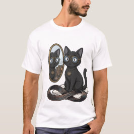Camiseta Filosofia & Lei Lady Justice Black Cat