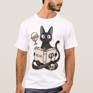 Camiseta Filosofia & Lei Lady Justice Black Cat