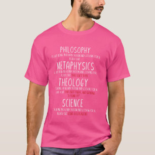 Camiseta Filosofia Metafísica - Ciência da Teologia