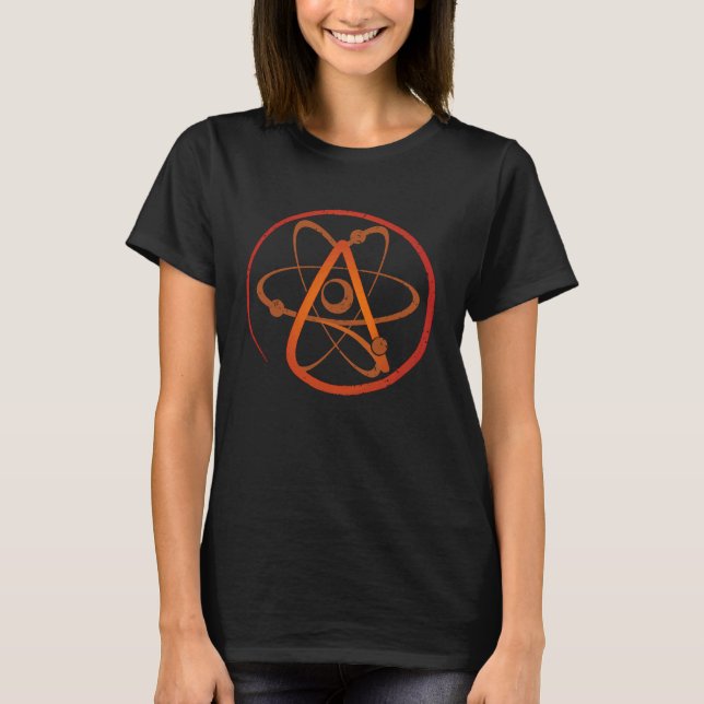 Camiseta Filósofo Atheist Science (Frente)