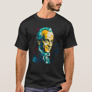 Camiseta Filósofo da Marca de Filosofia Immanuel Kant