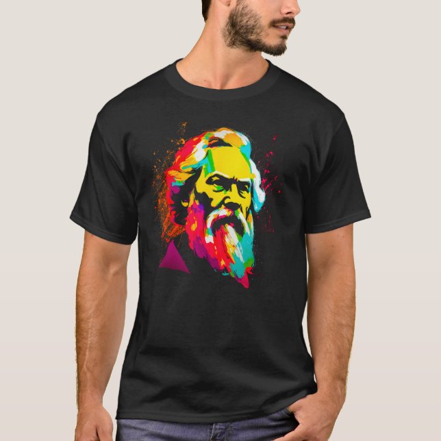 Camiseta Filósofo Karl Marx (Frente)
