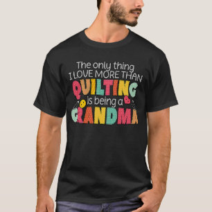 Camiseta Filtro contra a vovó: Artesanato de costura de esg