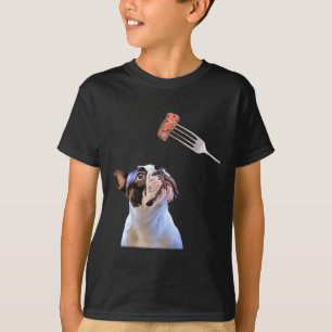 Camiseta Filtro de Cartoon de Buldogue Francês Cão Jante
