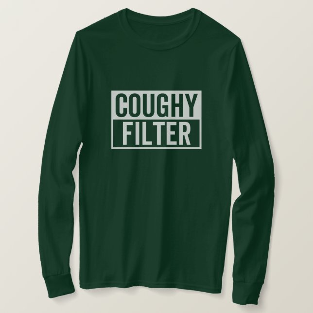 Camiseta filtro Tosse (Frente do Design)