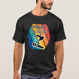 Camiseta Fim Da Apreciação De Descarte Mic Do Professor Pri