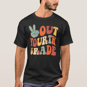 Camiseta Fim da Paz, Groovy do 4º ano na escola do dia pass