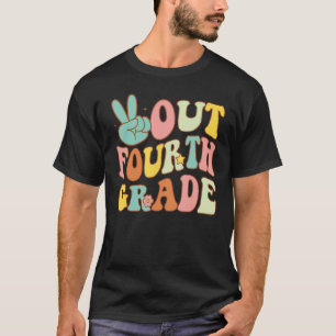 Camiseta Fim da Paz, Groovy do 4º ano na escola do dia pass