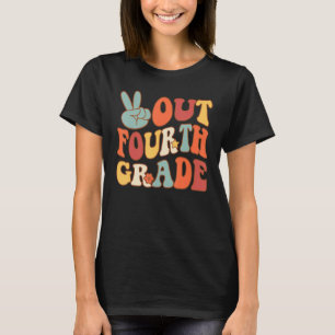 Camiseta Fim da Paz, Groovy do 4º ano na escola do dia pass