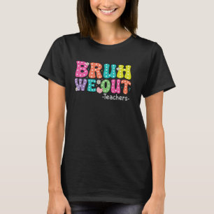 Camiseta Fim de Ano Escolar Fofo Groovy Verão Cara Nós Esta