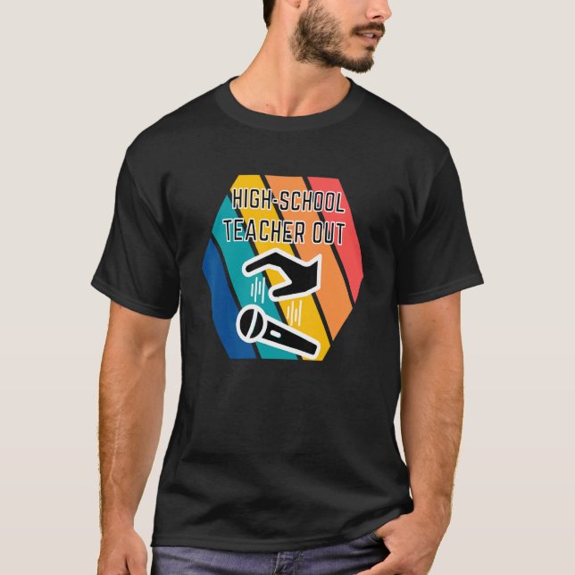 Camiseta Fim de Apreciação de Descarte Mic do segundo grau (Frente)