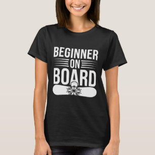 Camiseta Fim De Esportes De Inverno Para Principiantes De E