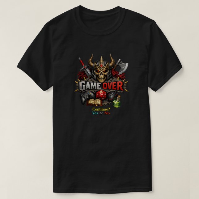 Camiseta Fim de Jogo (Frente do Design)