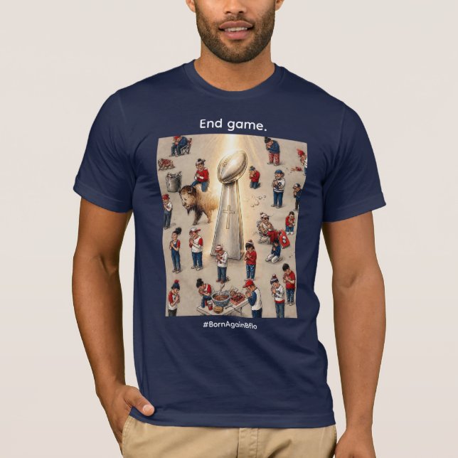 Camiseta Fim de jogo. (Frente)