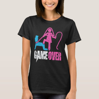 Camiseta Fim de Jogo Casamento Noiva e Noivo Festa de Despe