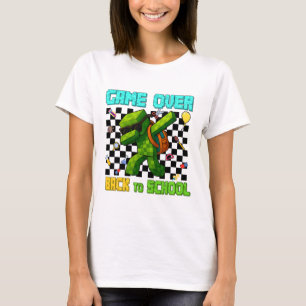 Camiseta Fim de Jogo Ck Para a Escola Gamer Divertido Prime