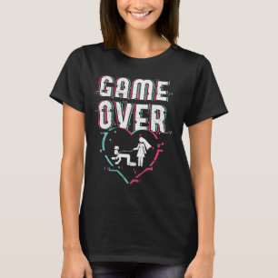 Camiseta Fim de jogo - Festa de Despedida do Noivo e da Noi