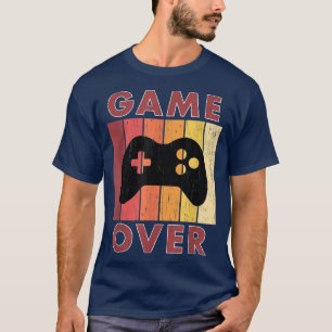 Camiseta Fim de Jogo Masculino Engraçado Antigo Noivo Festa