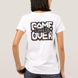 Camiseta Fim de Jogo, Subir de Nível: Mundo de Jogos Retro