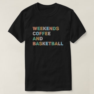 Camiseta Fim de semana Café Badminton Colorful Badminton Mã
