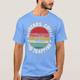 Camiseta Fim de semana Café e Armadilha Caça de Armadilhas
