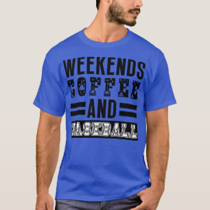 Camiseta Fim de semana Café e Baseball 16